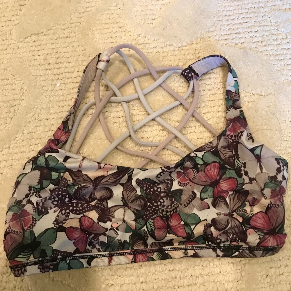 Lululemon Butterfly Sports Bra